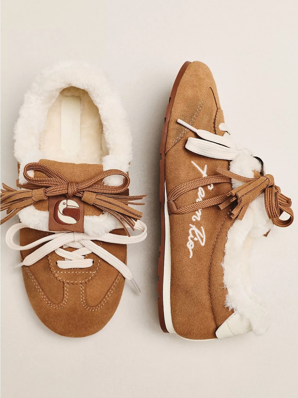 FARM RIO Farm Rio Shearling-Lined Sneakers